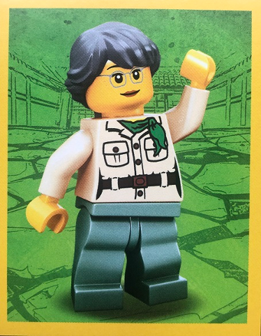 Sticker, NINJAGO Legacy Series 1, Blue Ocean - # 269 of 289