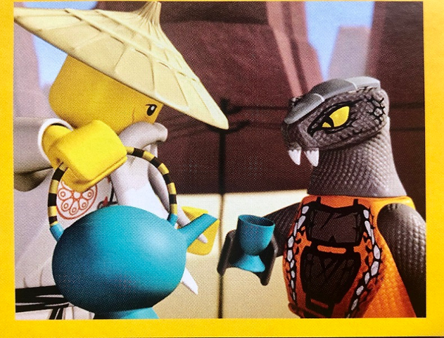 Sticker, NINJAGO Legacy Series 1, Blue Ocean - # 282 of 289