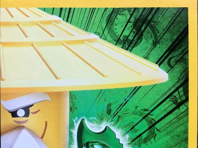 Sticker, NINJAGO Legacy Series 1, Blue Ocean - # 285 of 289