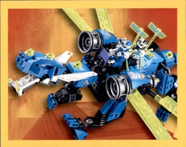 Sticker, NINJAGO Legacy Series 2, Blue Ocean - # 53 of 289