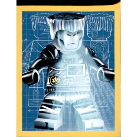 Sticker, NINJAGO Legacy Series 2, Blue Ocean - # 58 of 289