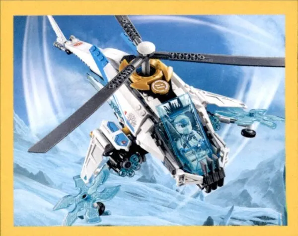 Sticker, NINJAGO Legacy Series 2, Blue Ocean - # 64 of 289