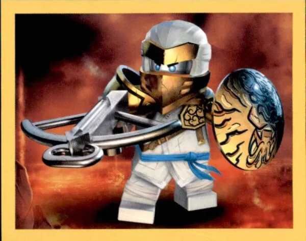 Sticker, NINJAGO Legacy Series 2, Blue Ocean - # 68 of 289