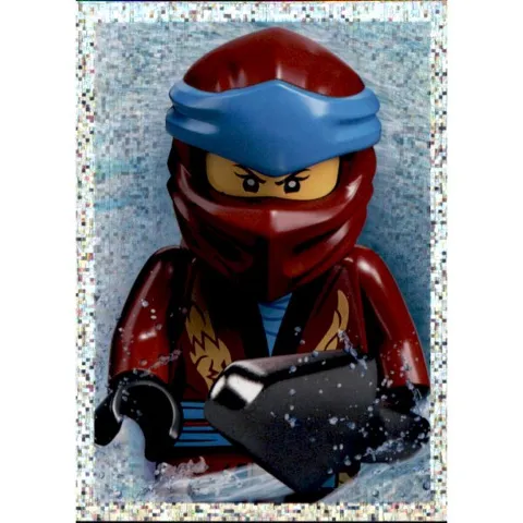 Sticker, NINJAGO Legacy Series 2, Blue Ocean - # 69 of 289