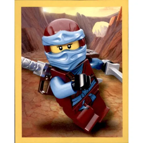 Sticker, NINJAGO Legacy Series 2, Blue Ocean - # 73 of 289