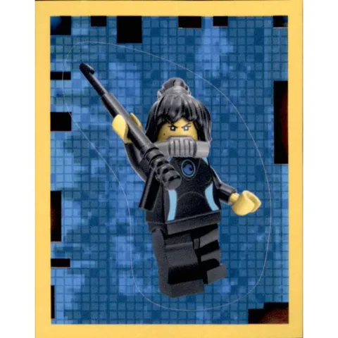 Sticker, NINJAGO Legacy Series 2, Blue Ocean - # 79 of 289