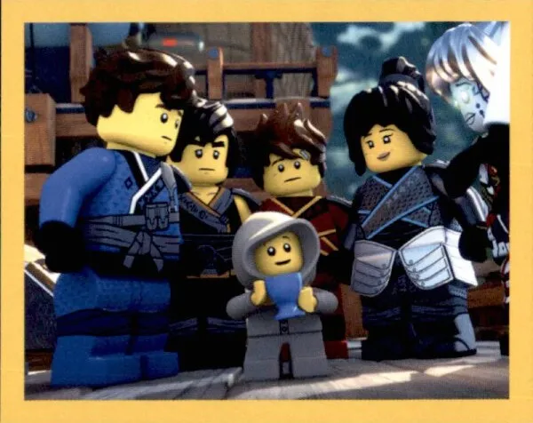 Sticker, NINJAGO Legacy Series 2, Blue Ocean - # 128 of 289