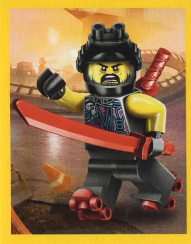 Sticker, NINJAGO Legacy Series 2, Blue Ocean - # 136 of 289