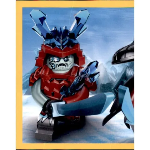 Sticker, NINJAGO Legacy Series 2, Blue Ocean - # 205 of 289
