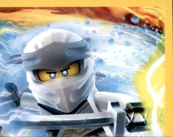 Sticker, NINJAGO Legacy Series 2, Blue Ocean - # 285 of 289