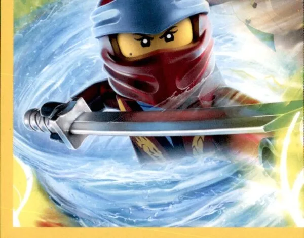 Sticker, NINJAGO Legacy Series 2, Blue Ocean - # 288 of 289