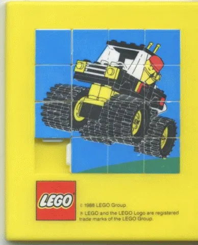 Slide Puzzle with Buggy Pattern