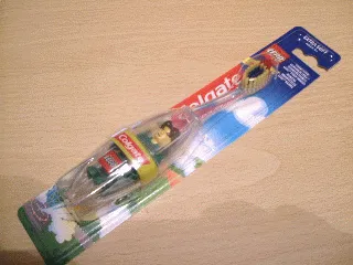 Toothbrush, Jack Stone (Minifigure js021) - Colgate (Danish), no bonus stickers