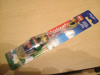 Toothbrush, Jack Stone (Minifigure js028) - Colgate (Danish), no bonus stickers