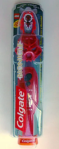 Toothbrush Battery Operated, Bionicle Tahu Nuva - Colgate