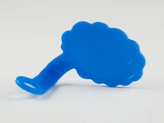 Minifigure Speech Bubble, Cloud Edge, Left