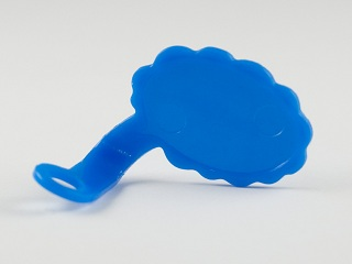 Minifigure Speech Bubble, Cloud Edge, Left