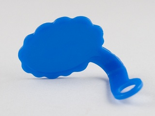 Minifigure Speech Bubble, Cloud Edge, Right