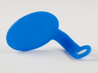 Minifigure Speech Bubble, Smooth Edge, Right