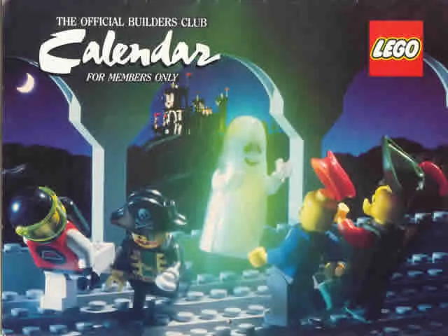 Calendar, 1990 Official Builders Club (US)