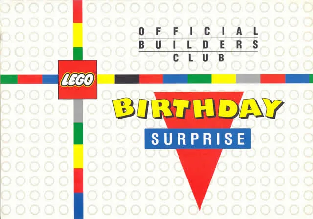 Calendar, 1991 (Birthday Surprise - Exclusive for LEGO Builders Club)