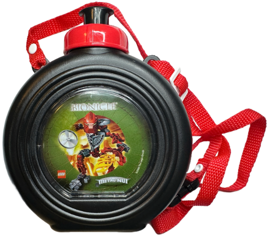 Canteen, Black with Red Strap, BIONICLE Toa Hordika Vakama