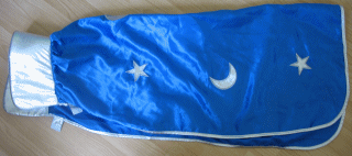 Bodywear, Cape, Magician's Cape with Stars and Moons