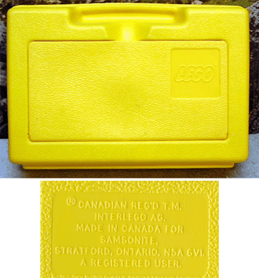 Storage Case with Molded Handle and Panel Opening, Small ('Made In Canada for Samsonite')