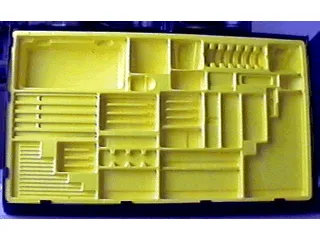 Dacta Storage Case / Sorting Tray with Sliding Clear Cover and Insert (set 1030)