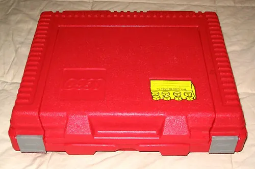 Storage Case with Two Sliding Latches