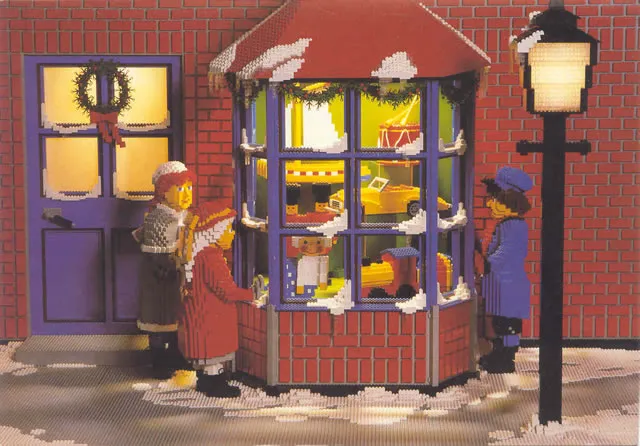 Christmas Card - 1984 (Exclusive for UK Lego Builders Club)