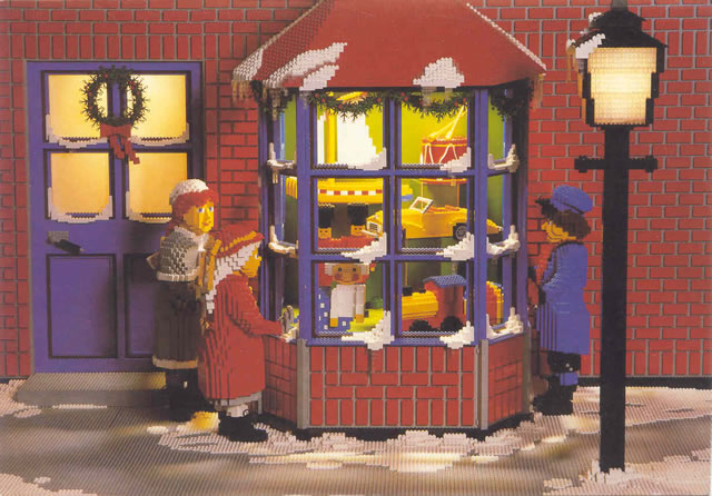 Christmas Card - 1984 (Exclusive for UK Lego Builders Club)