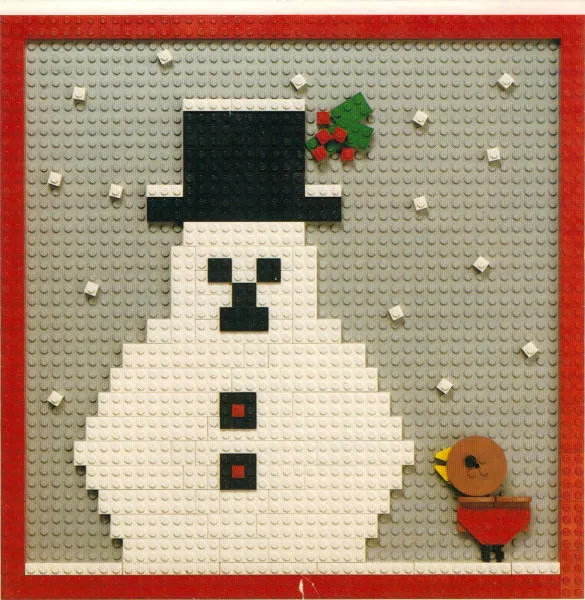 Christmas Card - 1987 (Exclusive for UK Lego Builders Club)