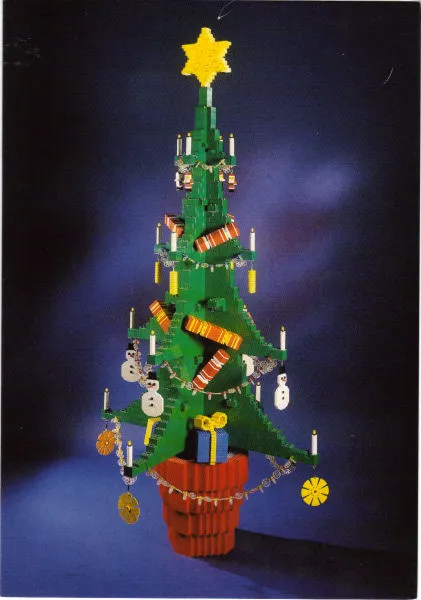 Christmas Card - 1989 (Exclusive for UK Lego Builders Club)