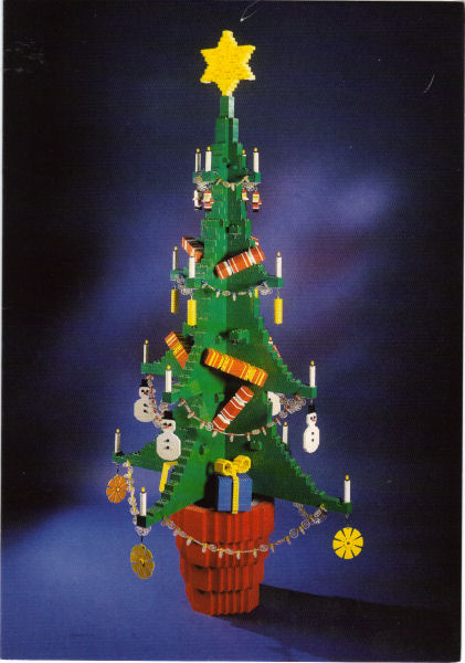 Christmas Card - 1989 (Exclusive for UK Lego Builders Club)