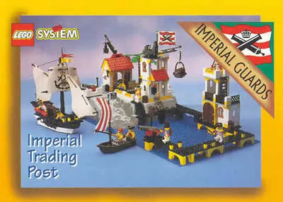 Collector Card - 1993 Card Imperial Trading Post - Lego Builders Club