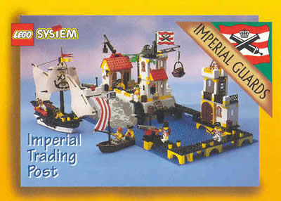 Collector Card - 1993 Card Imperial Trading Post - Lego Builders Club