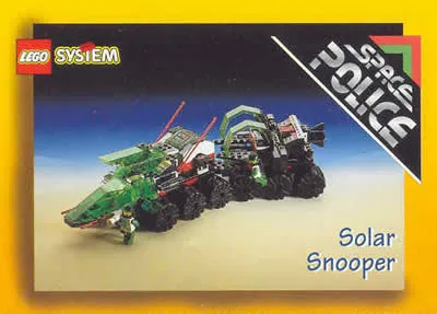 Collector Card - 1993 Card Solar Snooper - Lego Builders Club