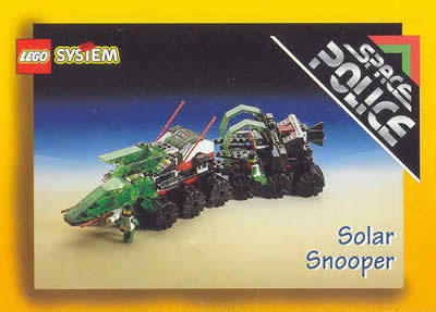 Collector Card - 1993 Card Solar Snooper - Lego Builders Club