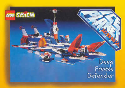 Collector Card - 1993 Card Deep Freeze Defender - Lego Builders Club