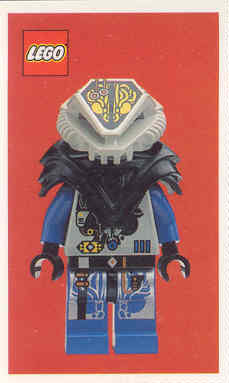 Collector Card - 1997 Card X-Commander - Lego Builders Club