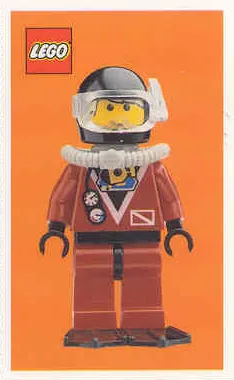 Collector Card - 1997 Card Diver Dan - Lego Builders Club
