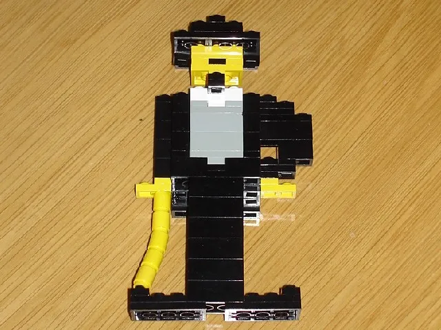 Charlie Chaplin Small (Glued)