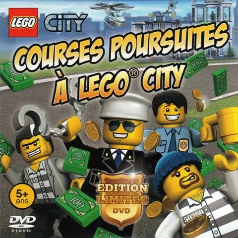 Video DVD - City 2012, Courses Poursuites à Lego City