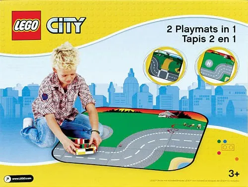 Playmat, City - 2 Playmats in 1