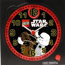 Clock Unit, Star Wars Stormtrooper and Chewbacca Pattern (Gear 4426075)