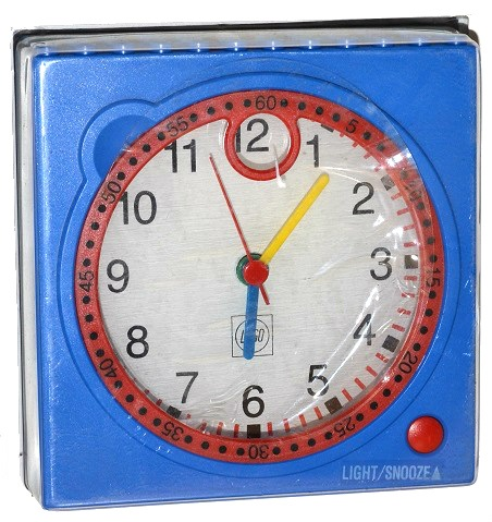 Clock Unit, Plain with Black Numbers