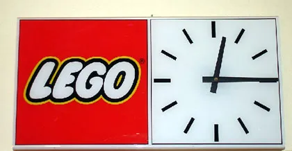 Wall Clock, LEGO Logo