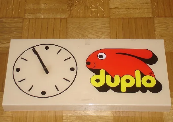 Wall Clock, DUPLO Logo
