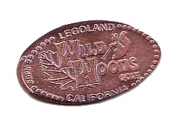 Pressed Penny - LEGOLAND California Wild Woods Golf Pattern